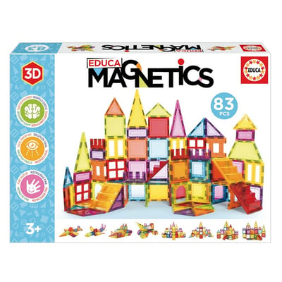 Educa Magnetics - 83 pcs Jeu de constructions EDUCA