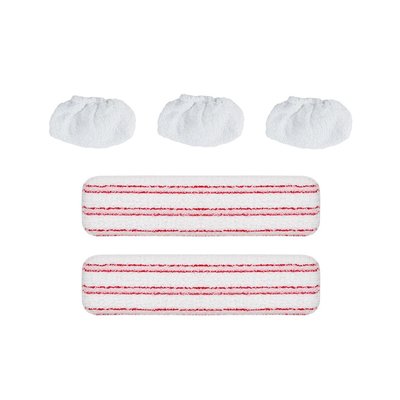 Lingettes et serpillères 2 Serpilleres + 3 Bonnettes - Vaporetto POLTI