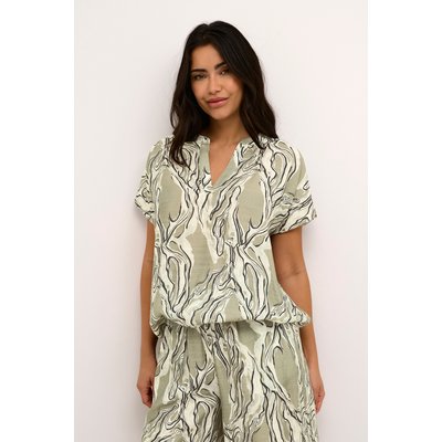 Blouse with short sleeve KAFFE