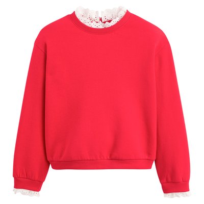 Pull rouge fille 2025