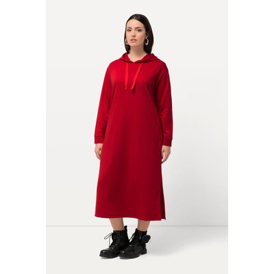 Robe midi en molleton. Capuche ULLA POPKEN