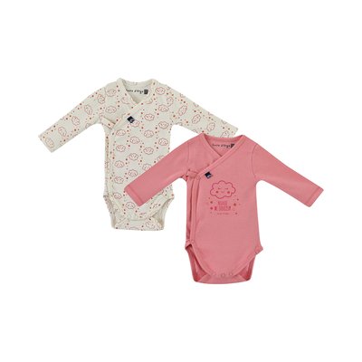 Lot de 2 bodies ouverture devant elenora SUCRE D'ORGE