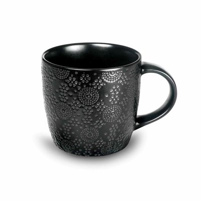 Coffret 6 tasses café & thé - BLACK JAPAN MEDARD DE NOBLAT