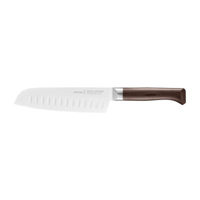 Couteau Santoku Les Forgés 1890 Inox & Hêtre Lame 17 Cm OPINEL