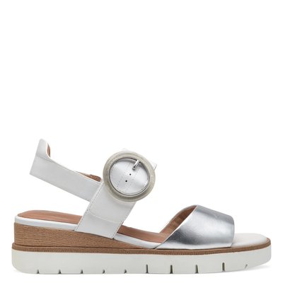 Sandale à talon en cuir TAMARIS