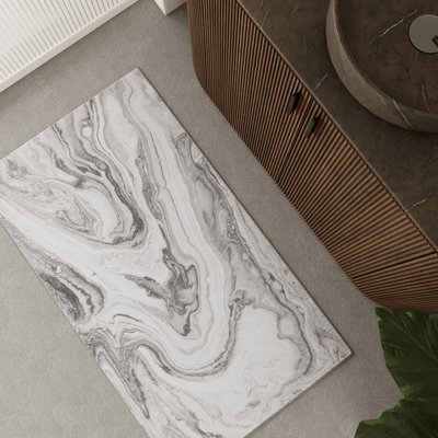 Tapis de Bain Effet Marbre Moderne , JANI WECON HOME