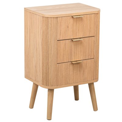 Chiffonnier 3 tiroirs, bois, BALI NORDLYS