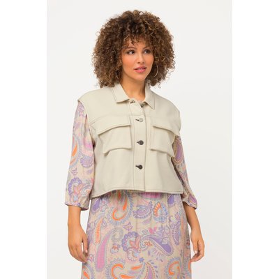 Gilet en molleton, coutures épaisses ULLA POPKEN