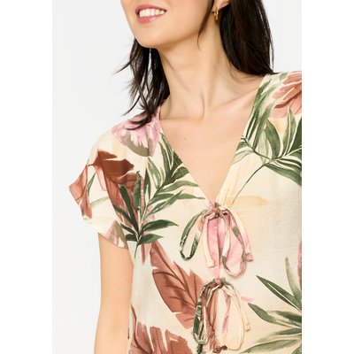 Blouse nouée imprimée LOLALIZA