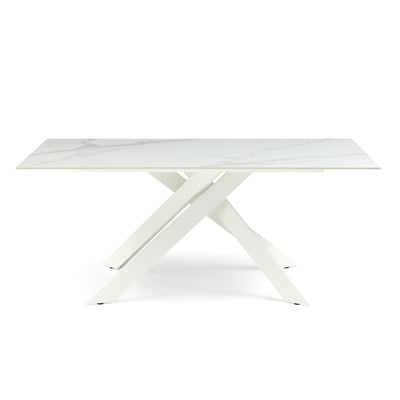 Table repas 180cm céramique Nero Dorato Mat e ZAGO