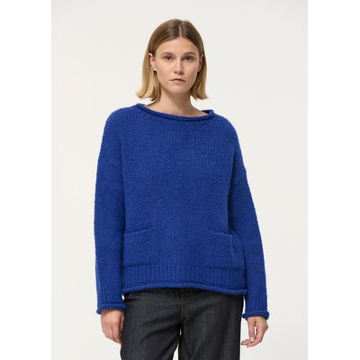 Pull oversize en maille épaisse encolure bateau HUMILITY