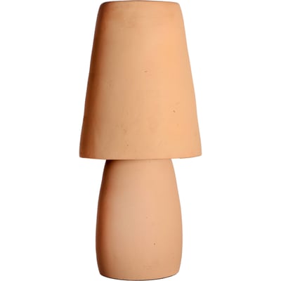 Lampe à poser ronde en terre cuite S.SWAHILI RECOLLECTION