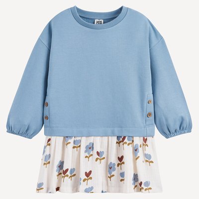 Robe manches longues effet 2 en 1 LA REDOUTE COLLECTIONS