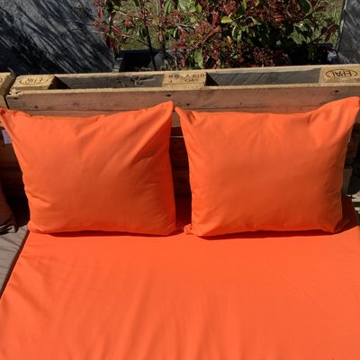 Ensemble de 2 coussins extérieurs pour salon palette HOME MAISON