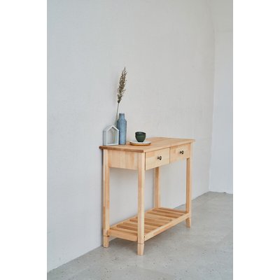 Консоль из массива березы 2 ящика SO'HOME