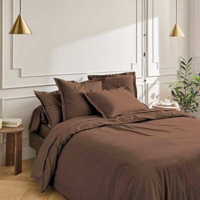 Housse De Couette en Coton  PERCALE UNIE MONTELEONE LE LINGE