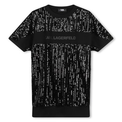 Robe droite perles et sequins KARL LAGERFELD KIDS