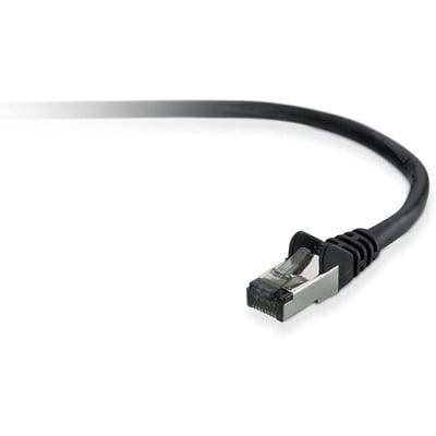 Adaptateur Ethernet 5M Droit CAT6 Noir A3L981BT05MBKHS BELKIN
