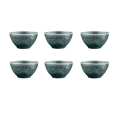 Lot de 6 bols moyens en grès, MOON BJORN