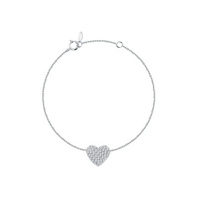 Bracelet en argent 925 et cristal CLEOR