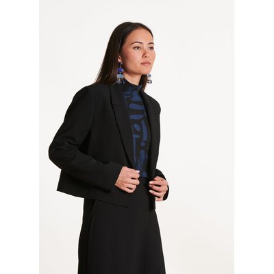 Veste courte doublée col tailleur LA FEE MARABOUTEE