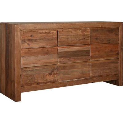 Commode bois recyclé naturel style authentique pour chambre RECOLLECTION