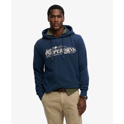 Sweat à capuche Outdoor Scene Coupe décontractée SUPERDRY