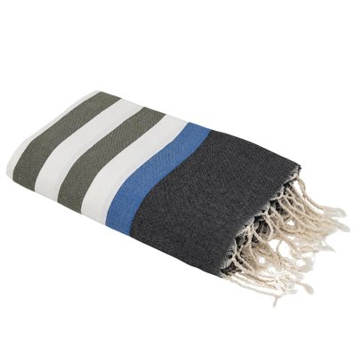 Fouta tricolore coton ARCACHON FEBRONIE