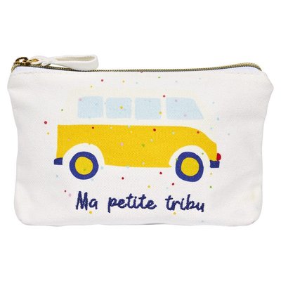 Pochette - fermeture éclair MA PETITE TRIBU DRAEGER PARIS