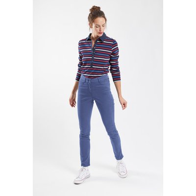 Pantalon slim effet peau de pêche ARMOR-LUX