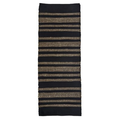 Tapis long rayé jonc de mer MADAM STOLTZ