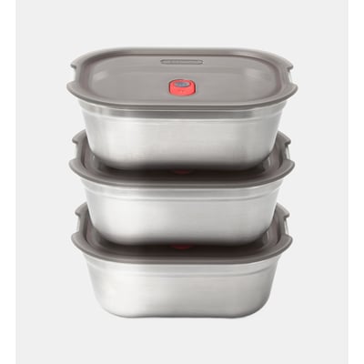 Lot de 3 boites repas BLACK + BLUM