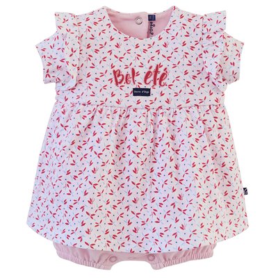 Combirobe coton capucine SUCRE D'ORGE