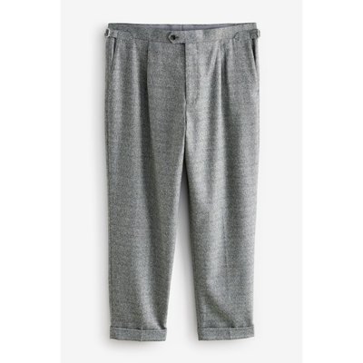 Pantalon de costume slim texturé à chevrons NEXT
