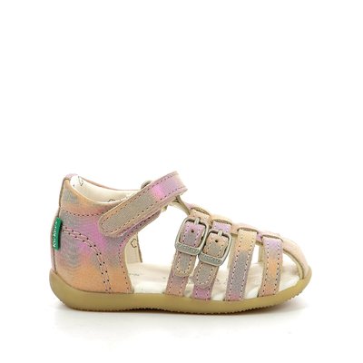 Sandali in pelle Bigkro, velcro KICKERS