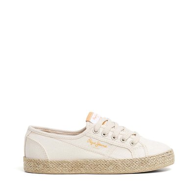 Sneakers En Toile Et En Jute PEPE JEANS