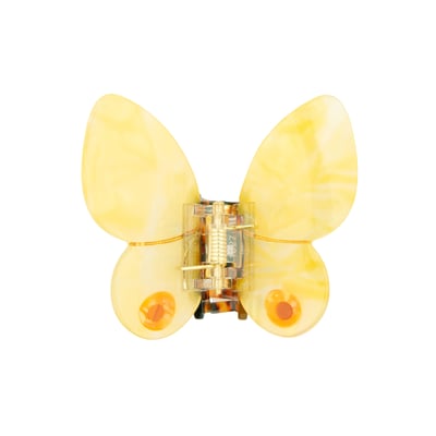 Pince à cheveux PAPILLON JAUNE COUCOU SUZETTE