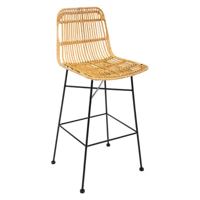 Chaise de bar rotin KUBU ATMOSPHERA