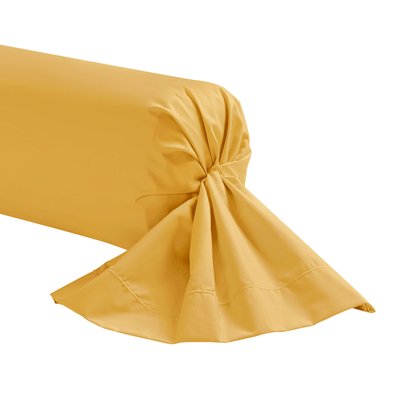 Taie de traversin unie en percale de coton, PREMIÈRE ESSIX