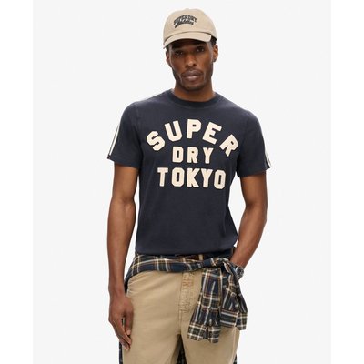 T-shirt à rayures Vintage Athletic SUPERDRY
