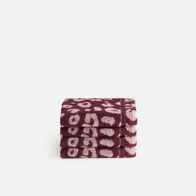 Lot de 4 serviettes d'invité, Zani LA REDOUTE INTERIEURS