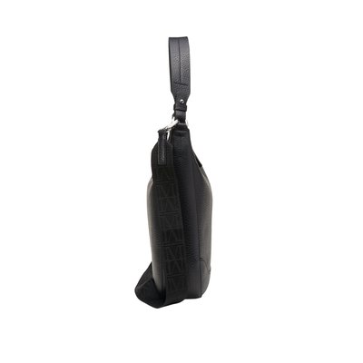 Hobo Bag moyen en cuir de vache grainé MARC O'POLO