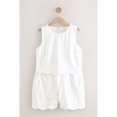 Combi-short sans manches à bords festonnés NEXT