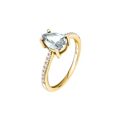 Bague en acier, cristaux, TESORI MORELLATO