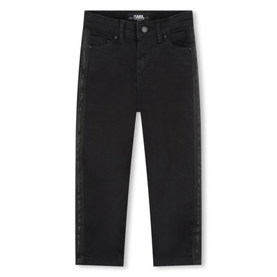 Jean en coton brodé de perles KARL LAGERFELD KIDS
