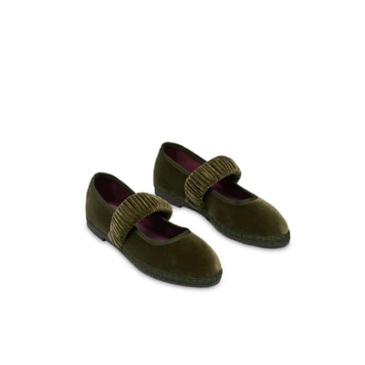 Ballerines en velours Mafalda FLABELUS