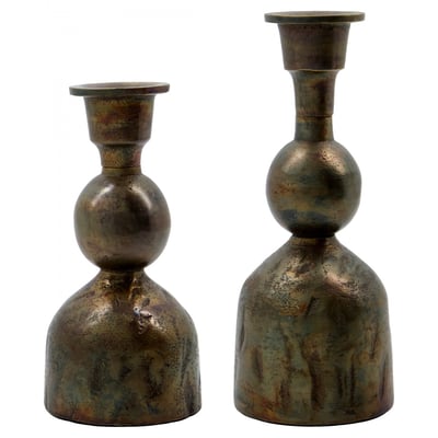 Lot de 2 bougeoirs Cast HOUSE DOCTOR