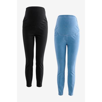 Jegging de maternité en denim, lot 2 NEXT