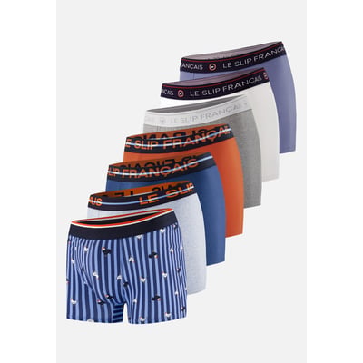 Lot de 7 boxers en coton Redoutable LE SLIP FRANCAIS