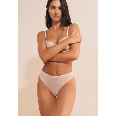 String transparent en tulle PURE MESH ETAM